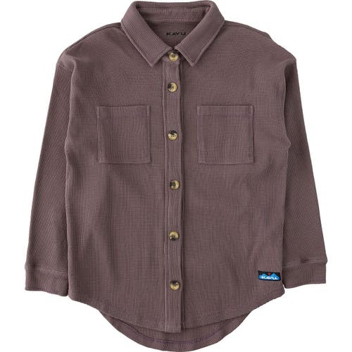 Kavu Brierwood Long-sleeve Shirt In Brown