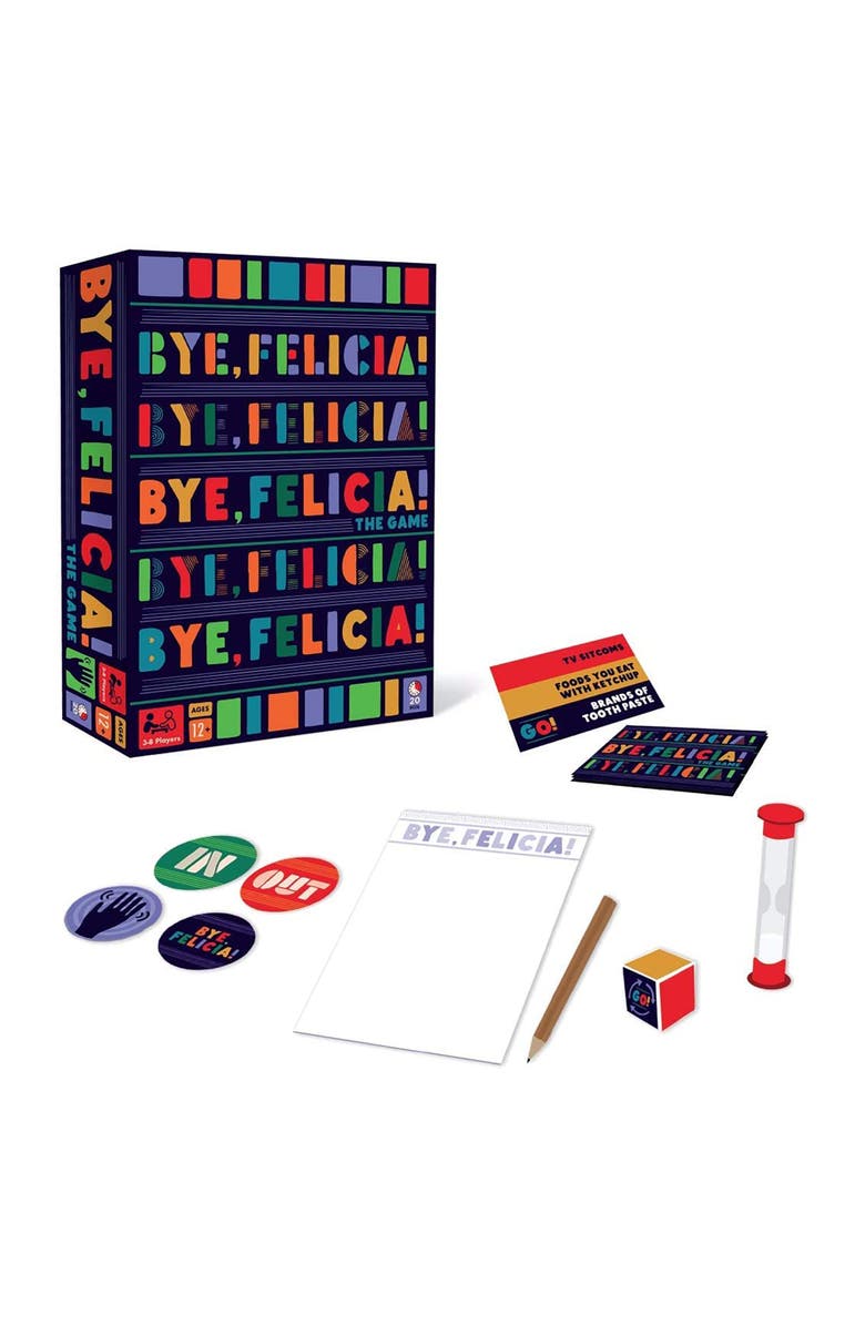 Big G Creative Bye, Felicia! Party Game The Fastpaced Board Game With A Goodbye Diss, Alternate, color, Multicolored