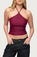 EDIKTED Alaynah Halter Top