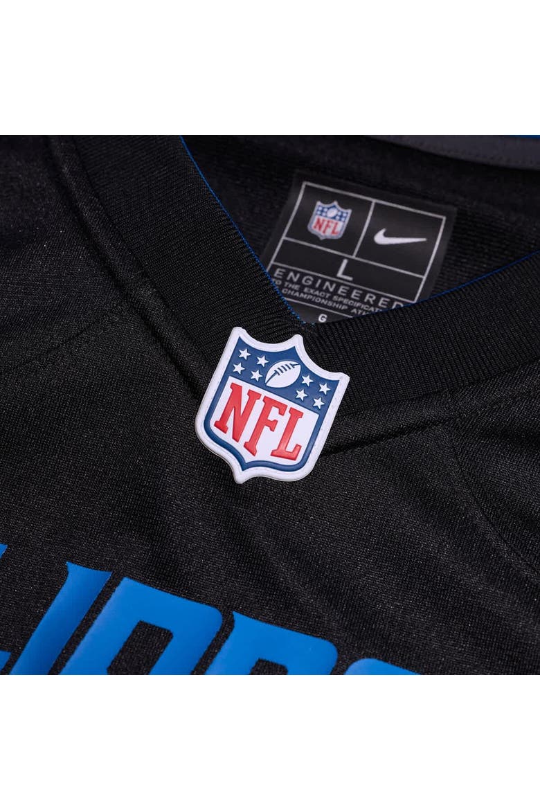 Men's Nike Penei Sewell Black Detroit Lions 2nd Alternate Game Jersey, Alternate, color, Black
