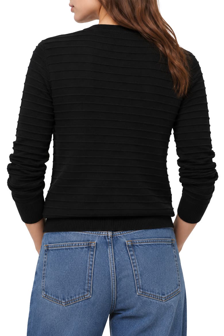 Jilly Ottoman Cardigan, Alternate, color, BLACK