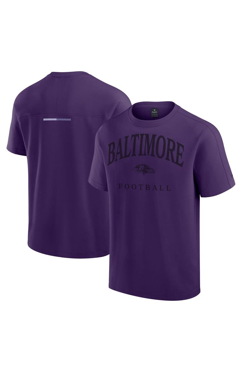 FANATICS Unisex Fanatics Purple Baltimore Ravens Elements Flex Tri-Blend T-Shirt, Main, color, Purple