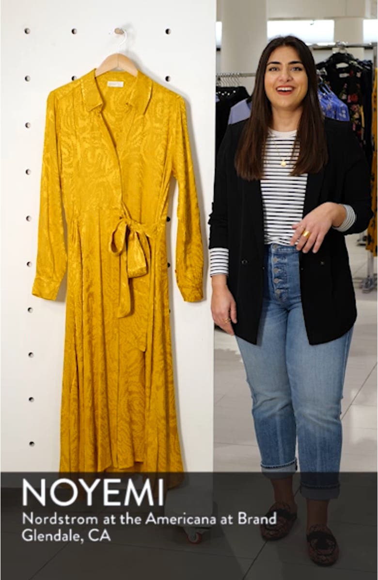 Baily Jacquard Midi Dress, sales video thumbnail