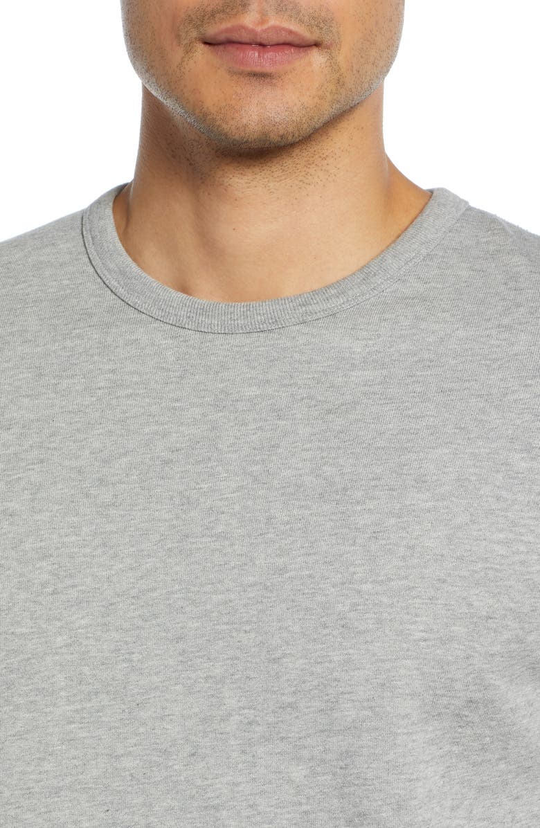Reigning Champ Cutoff Fleece Sweatshirt, Alternate, color,
