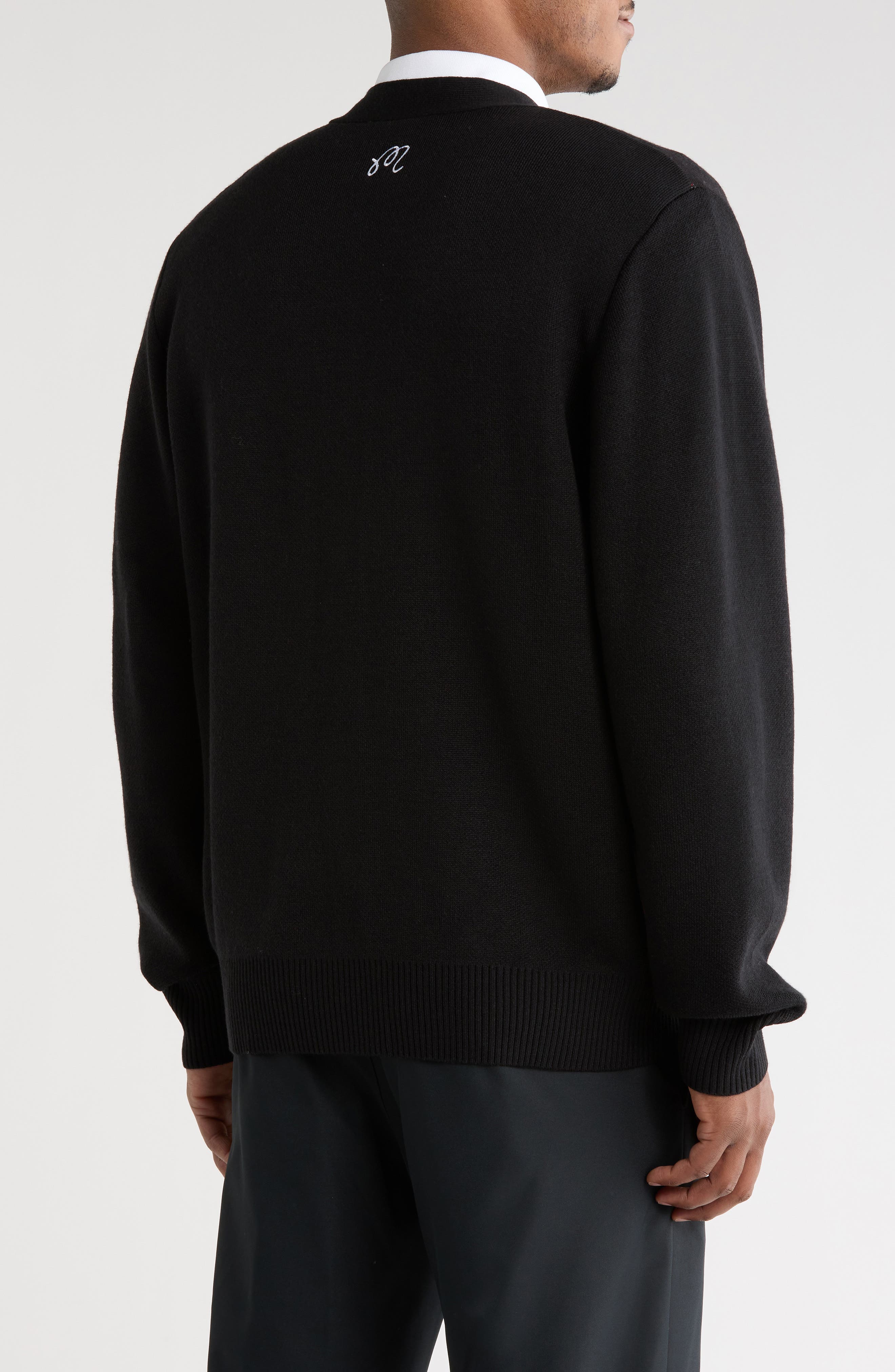 Kingston Wool Blend Graphic Cardigan - image 2