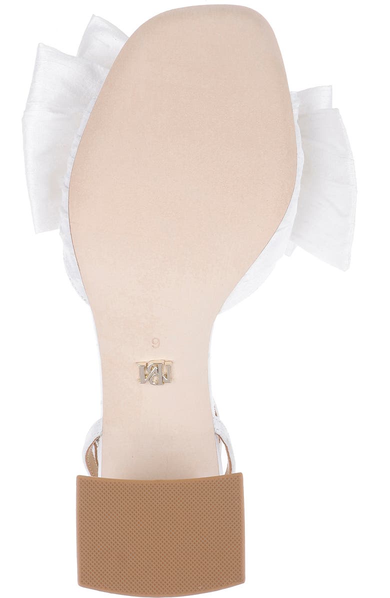 BADGLEY MISCHKA Olani Platform Ankle Strap Sandal, Alternate, color, White Silk