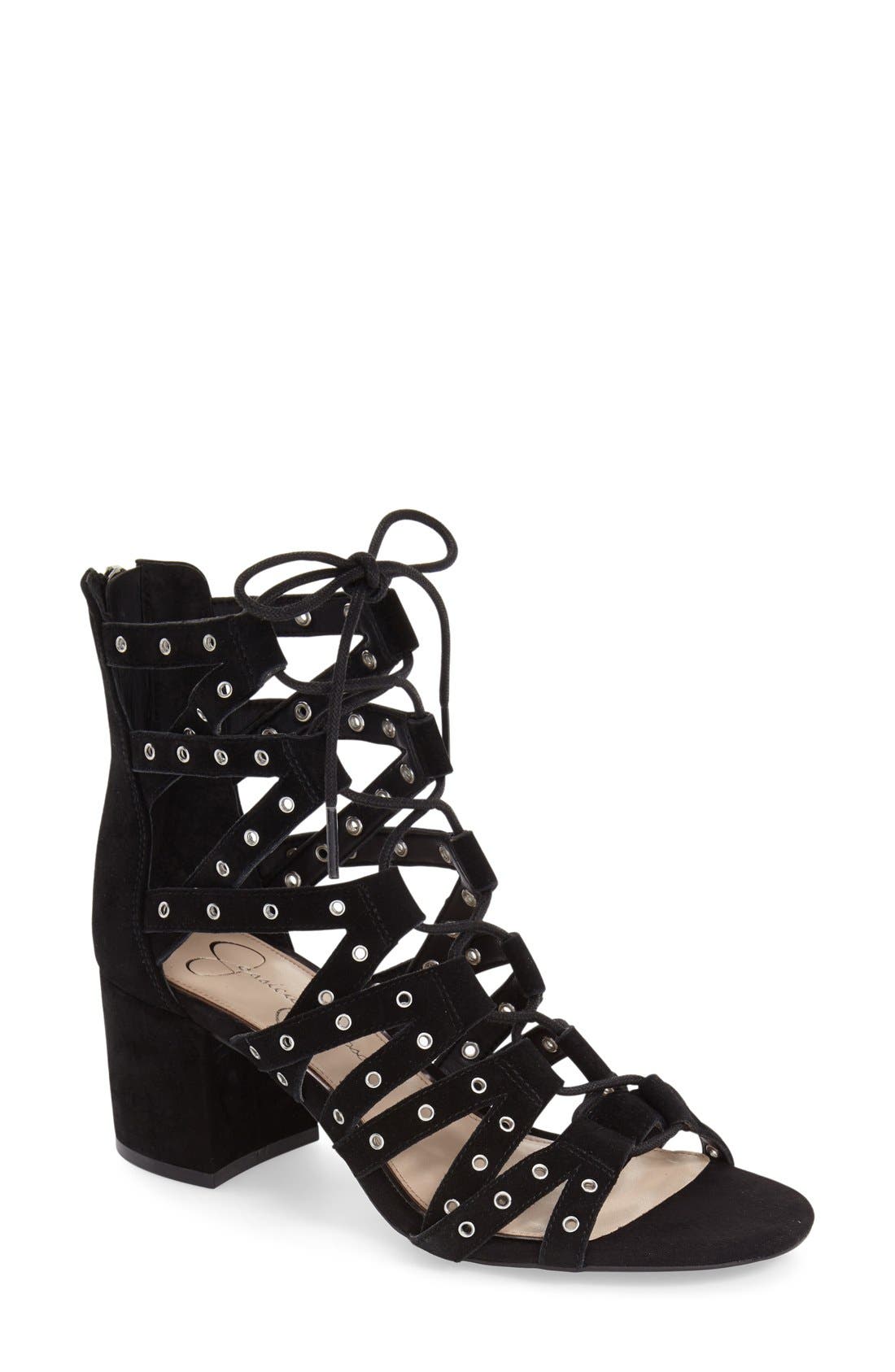 Jessica Simpson 'Haize' Cage Sandal, Main, color, 