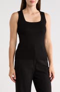 T Tahari Square Neck Tank