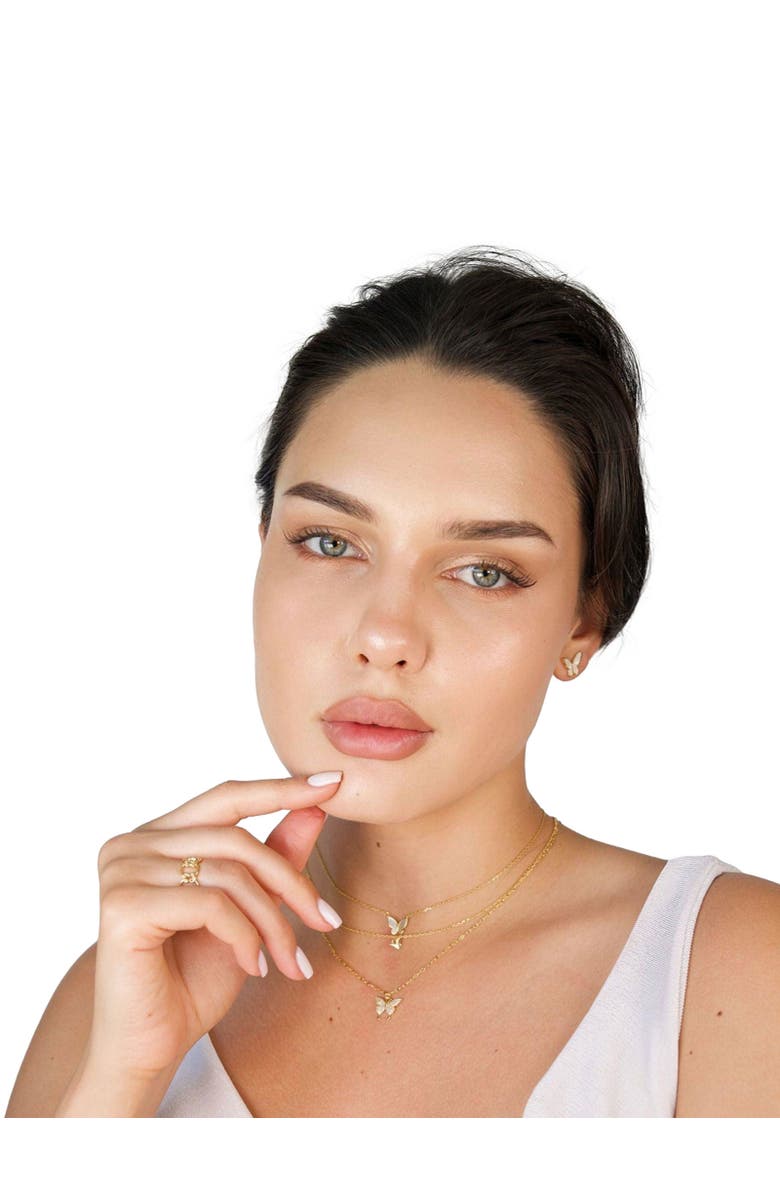 Hollywood Sensation Cherry Blossom Adjustable Ring, Alternate, color, Rose Gold