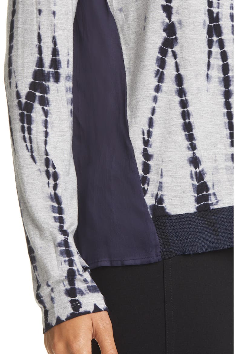 Tie Dye Top, Alternate, color, HTHR GREY COMBO