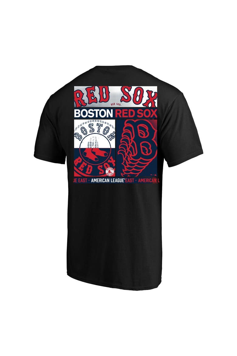 Men's Profile  Black Boston Red Sox Big & Tall Two-Sided Graphic T-Shirt, Alternate, color, Black