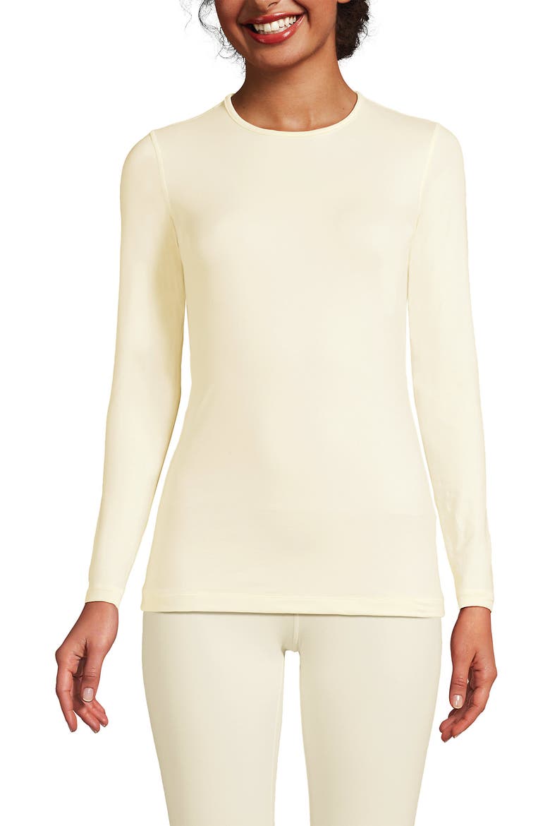 Baselayer Cozy Thermaskin Crewneck Top, Alternate, color, Fresh Ivory