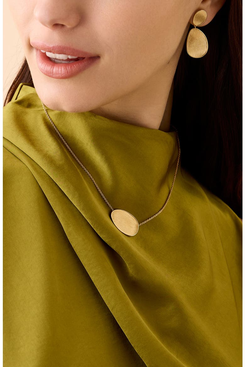 Lunaria Pendant Necklace, Alternate, color, 18K GOLD