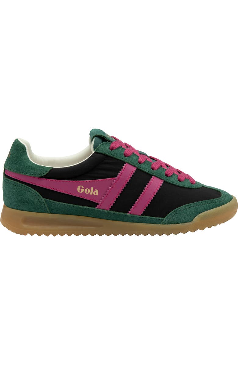 Gola Firefly Sneaker, Alternate, color, Black/Pine/Fuchsia