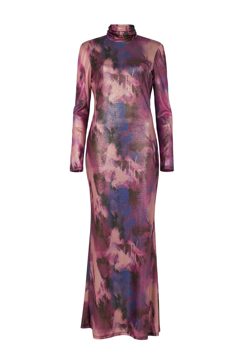Araa Dress, Alternate, color, Purple