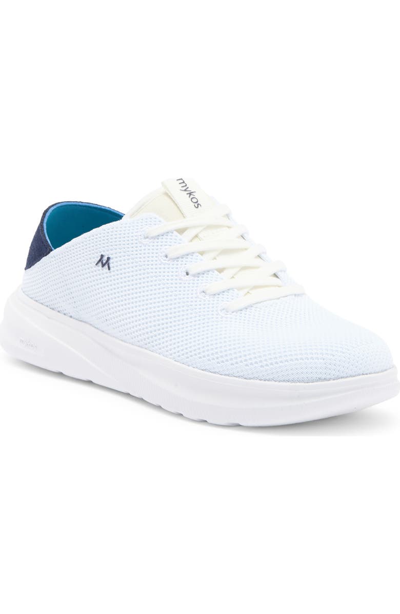 Mykos Winoa Low Top Sneaker, Main, color, White/ Navy
