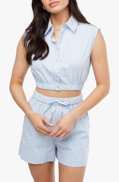 Sleeveless Popover Shirt