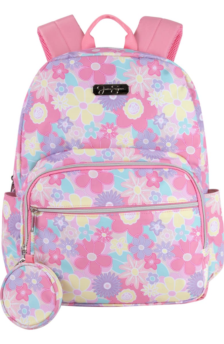 Jessica Simpson Floral Print Backpack, Main, color,