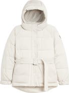 Noize Belted Oversize Hooded Puffer Coat