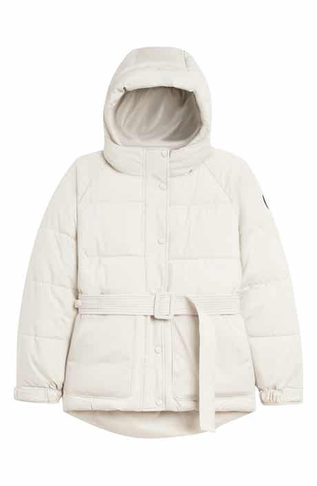 Noize Belted Oversize Hooded Puffer Coat