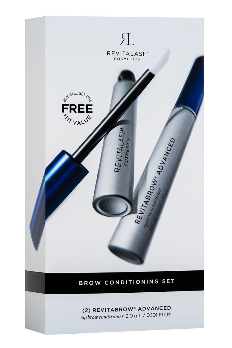RevitaBrow® ADVANCED Eyebrow Conditioner Duo $222 Value, Alternate, color, NO COLOR