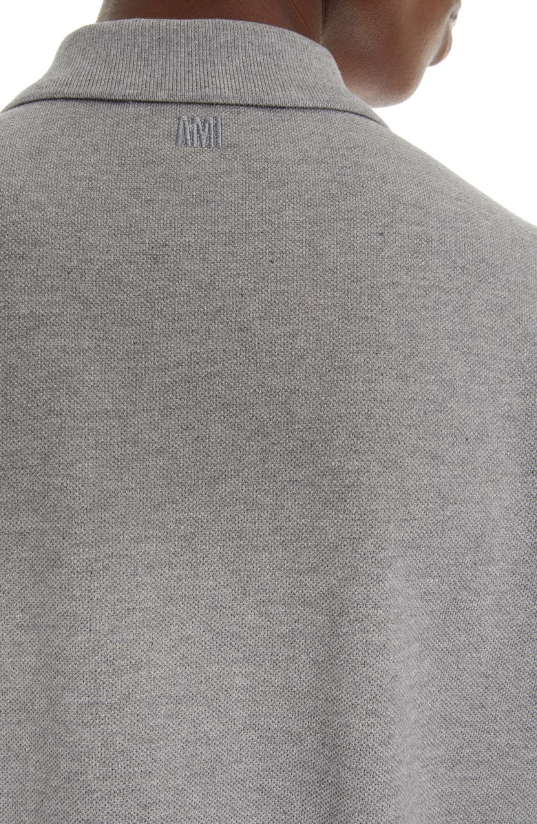 AMI PARIS AMI Alexandre Mattiussi Men's Ami de Coeur Organic Cotton Piqué Polo, Alternate, color, 