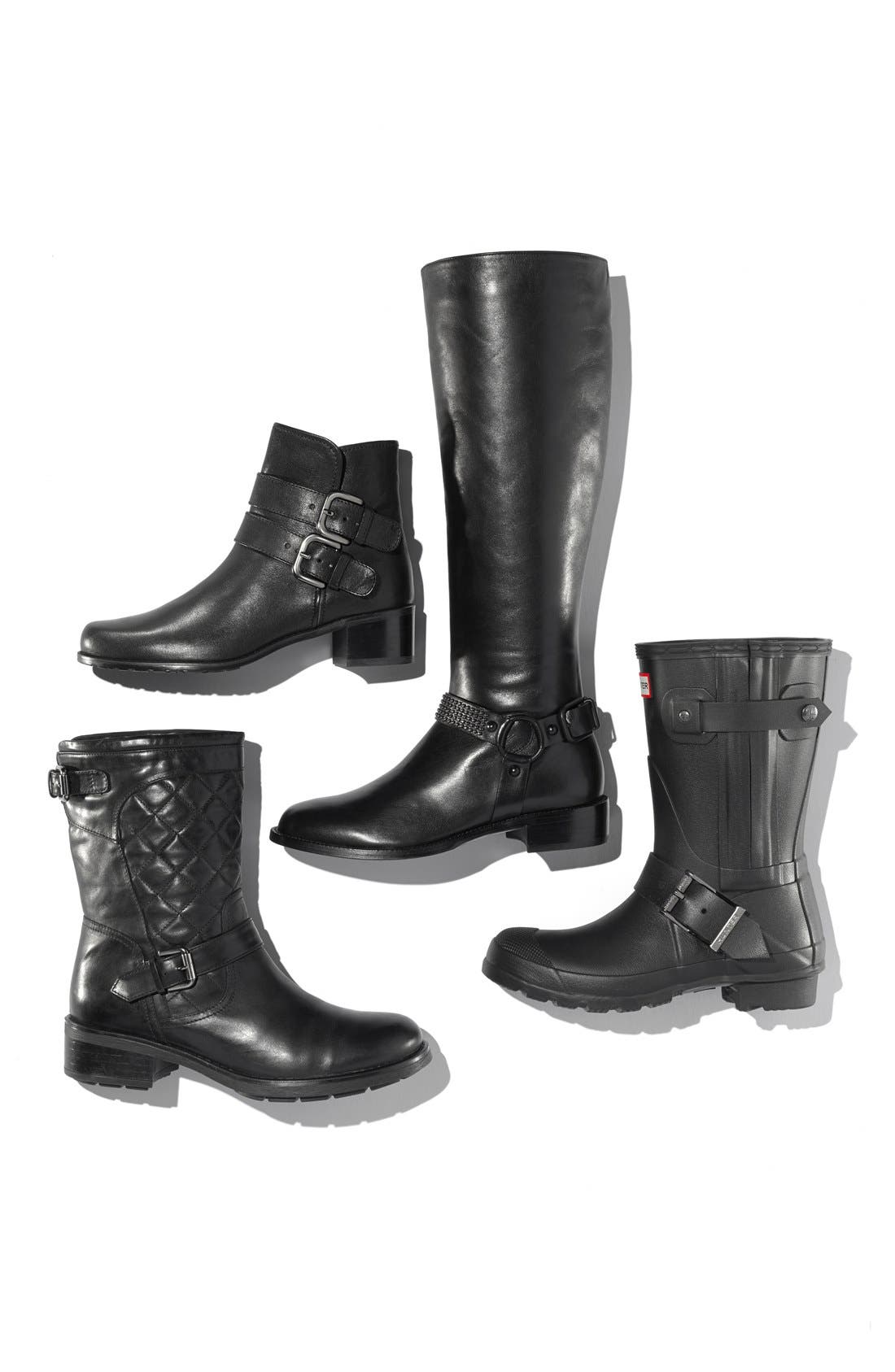 Stuart Weitzman 'Strapduo' Short Boot, Alternate, color, 