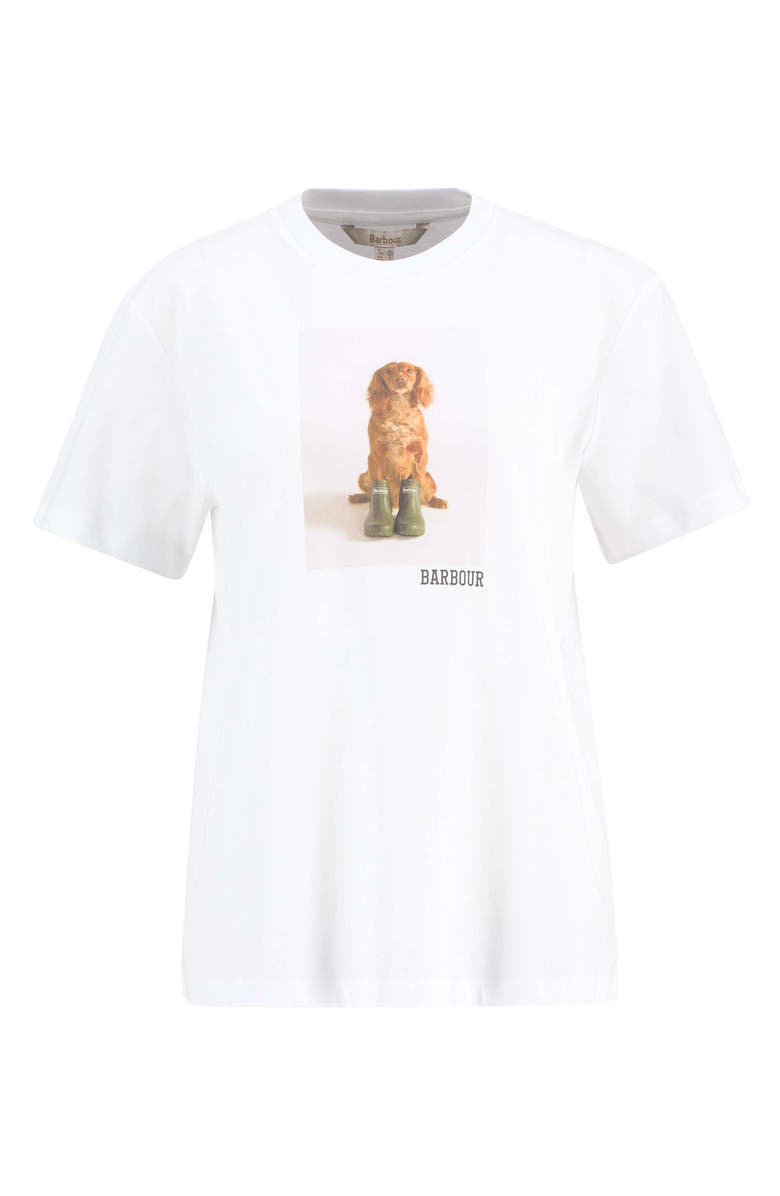 Barbour Bedale Graphic T-Shirt, Alternate, color, White