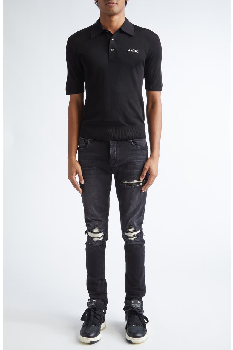 MX1 Ultrasuede Patched Skinny Jeans, Alternate, color, VINTAGE BLACK