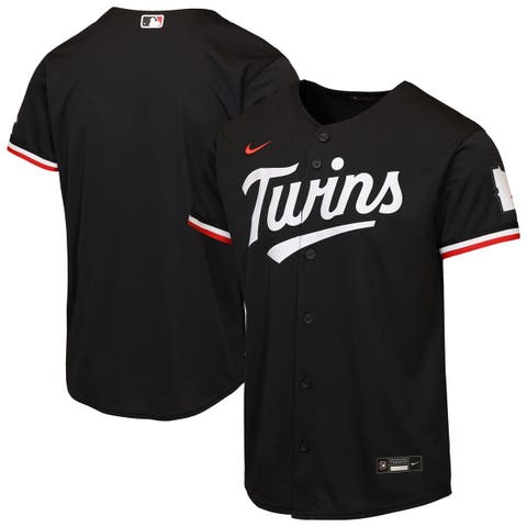 Youth Nike  Black Minnesota Twins Alternate 2 Stadium Jersey
