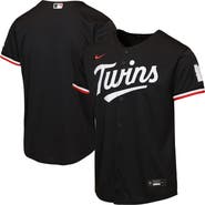 Nike Youth Nike  Black Minnesota Twins Alternate 2 Stadium Jersey