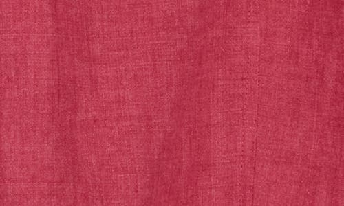 Eileen Fisher Pleated Organic Linen Lantern Ankle Pants In Pink