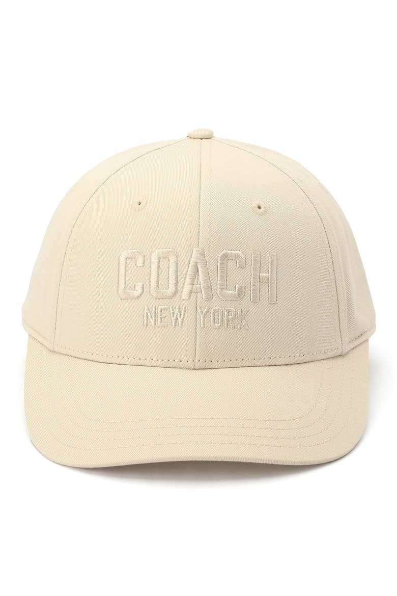 Embroidered Cotton Canvas Baseball Cap, Alternate, color, STEAM