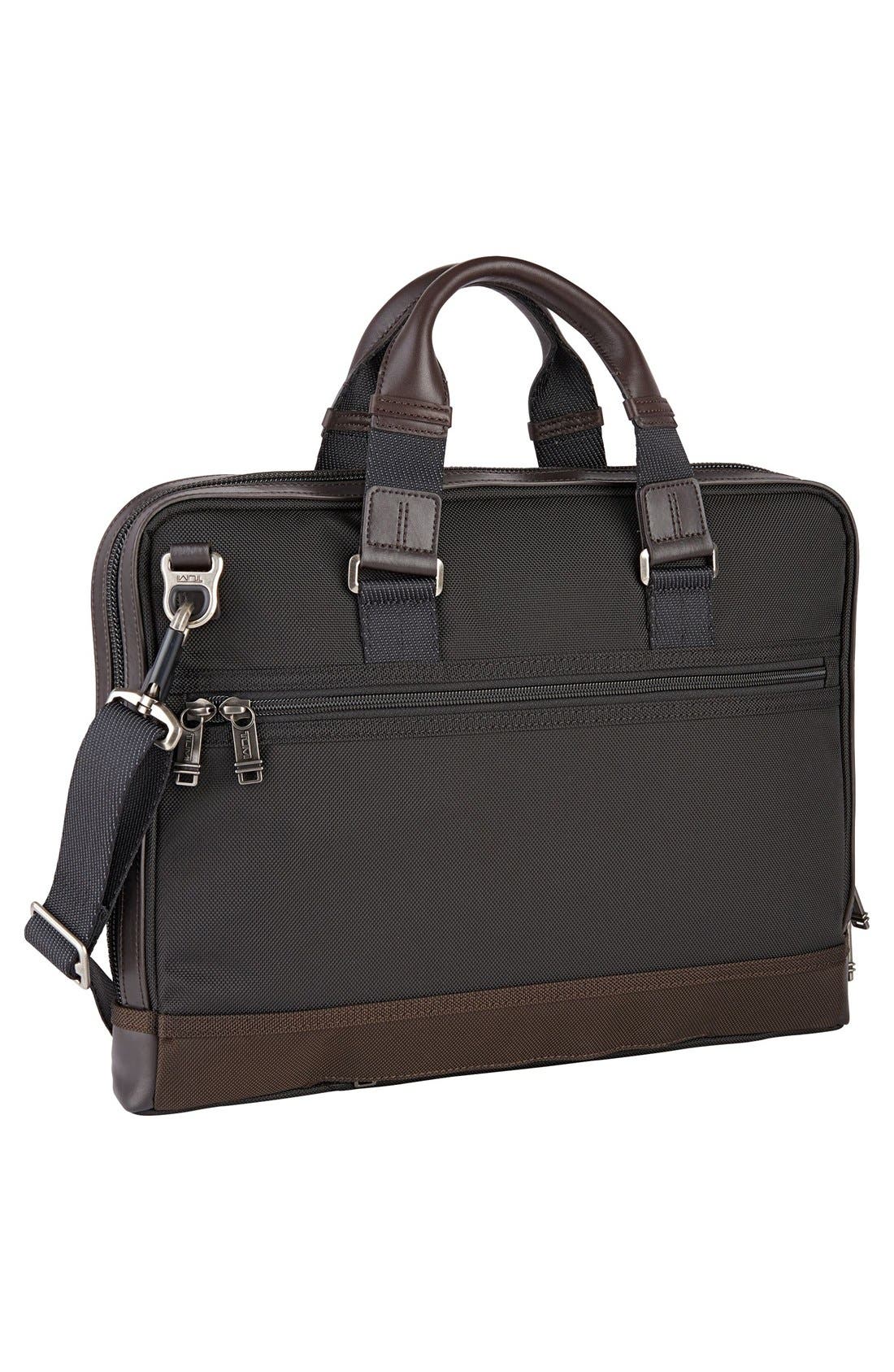 TUMI Alpha Bravo - Andrews Slim Briefcase, Alternate, color, 