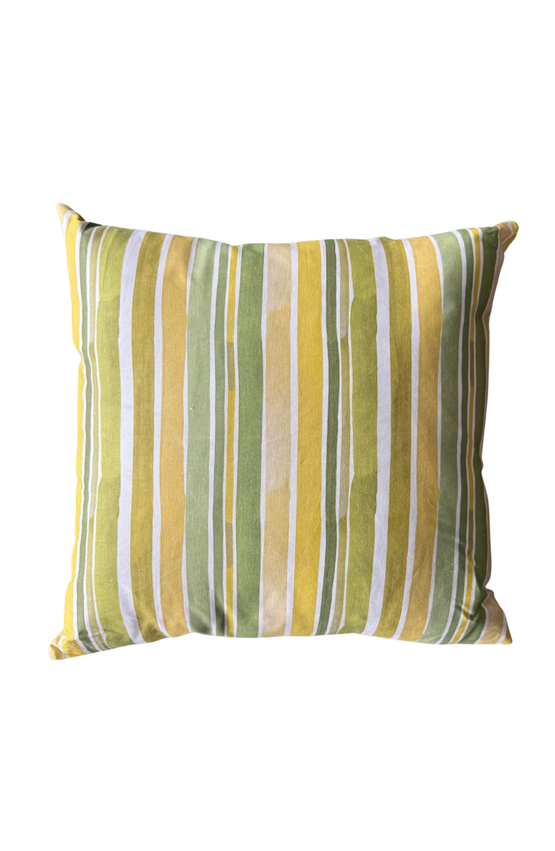 Goldie Home Lagos Stripe Pillow, Main, color, Green