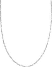 Bony Levy Men's 14K Gold Box Figaro Chain Necklace