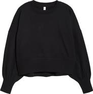 Zella Cloud Fleece Relaxed Sweatshirt