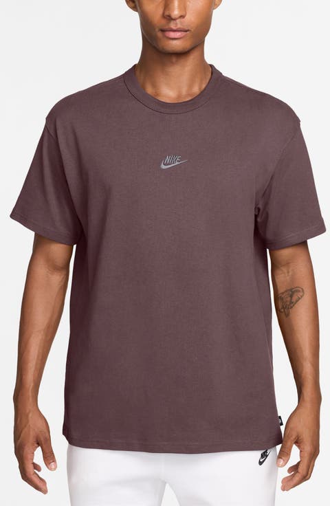 Sportswear Embroidered Swoosh Cotton T-Shirt