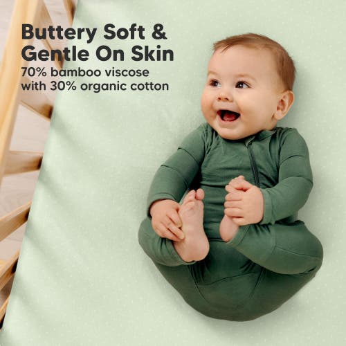 KEABABIES KEABABIES 2-PACK AEREO FITTED CRIB SHEETS 