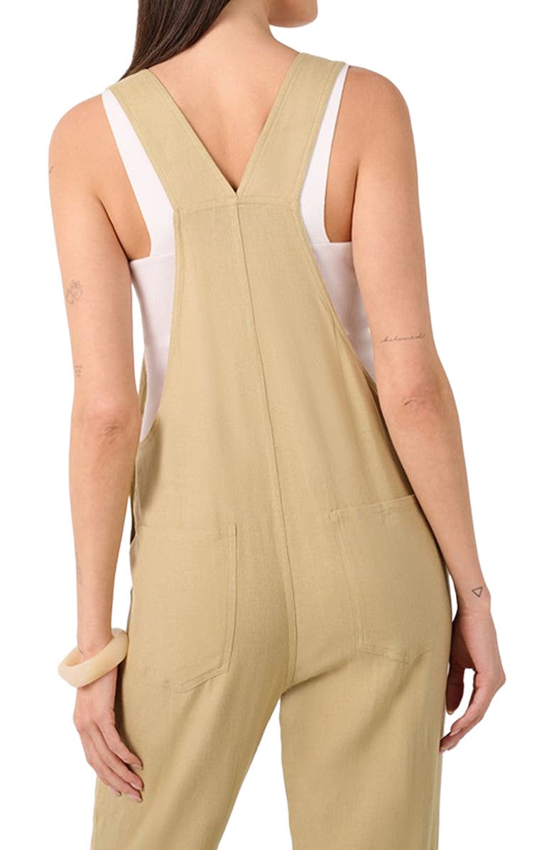 WeWoreWhat Basic Overall, Alternate, color, Oat