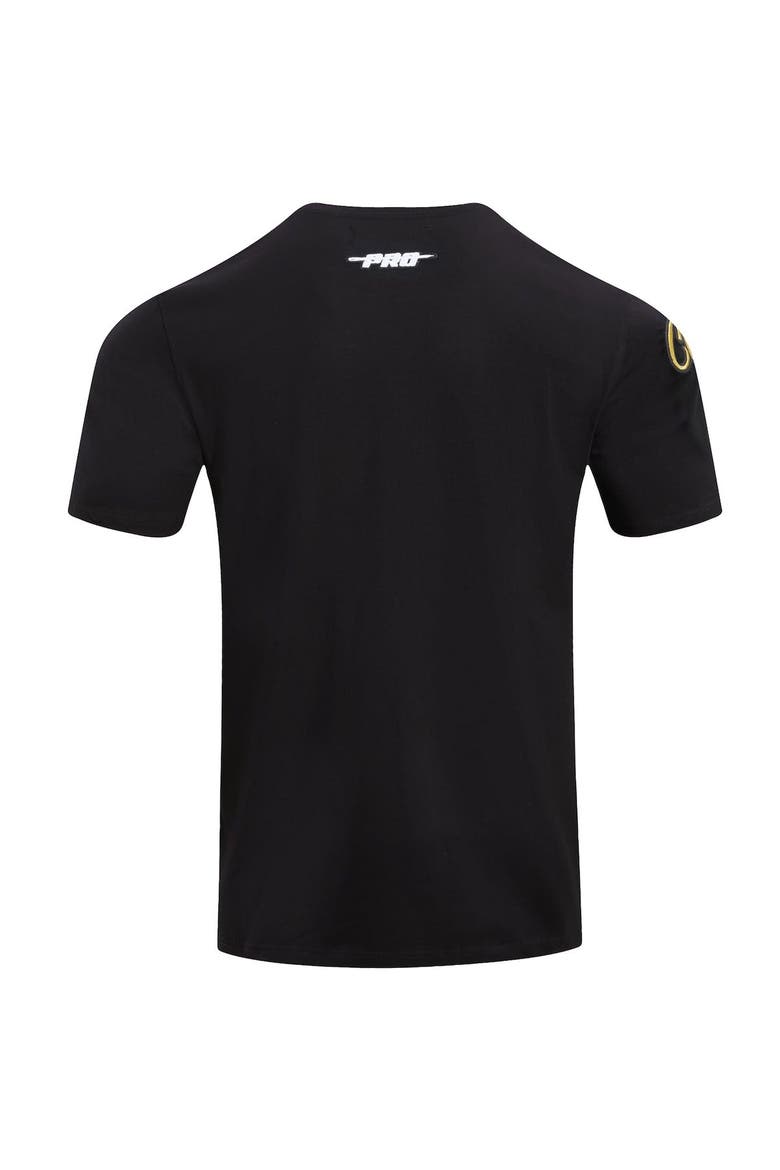 Men's Pro Standard Black Golden State Warriors 2022 NBA Finals Champions Double Knit Patch T-Shirt, Alternate, color, Black