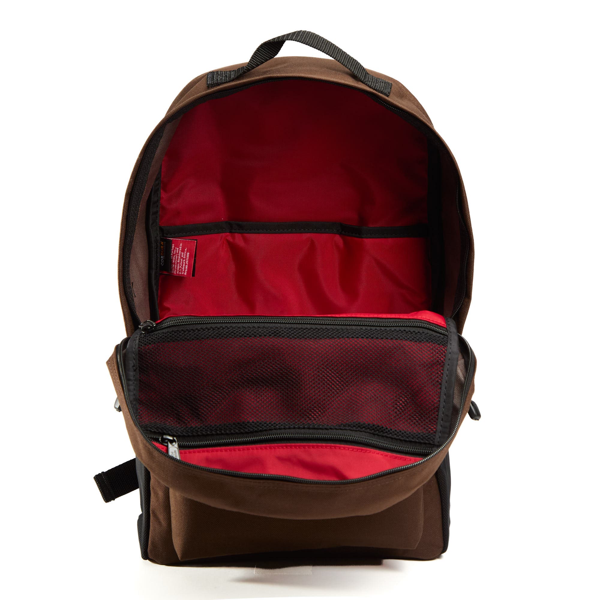 Manhattan Portage Knickerbocker backpack, Alternate, color, Dark Brown