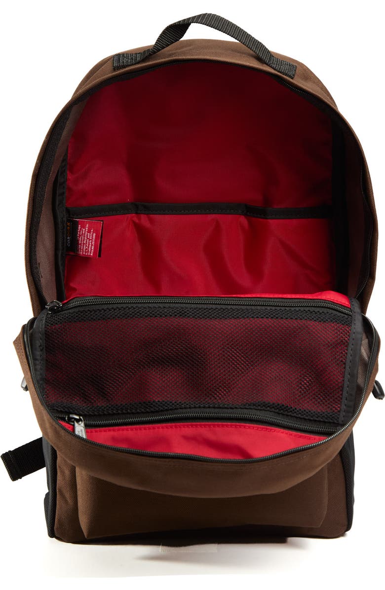 Manhattan Portage Knickerbocker backpack, Alternate, color, Dark Brown