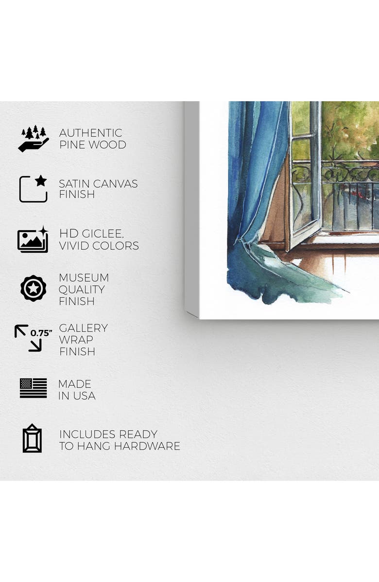 Wynwood Studio Morning View II Canvas Wall Art, Alternate, color,