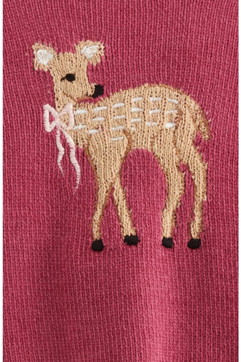 Plush Motif Sweater & Leggings Set, Alternate, color, PINK VIOLET FAWN