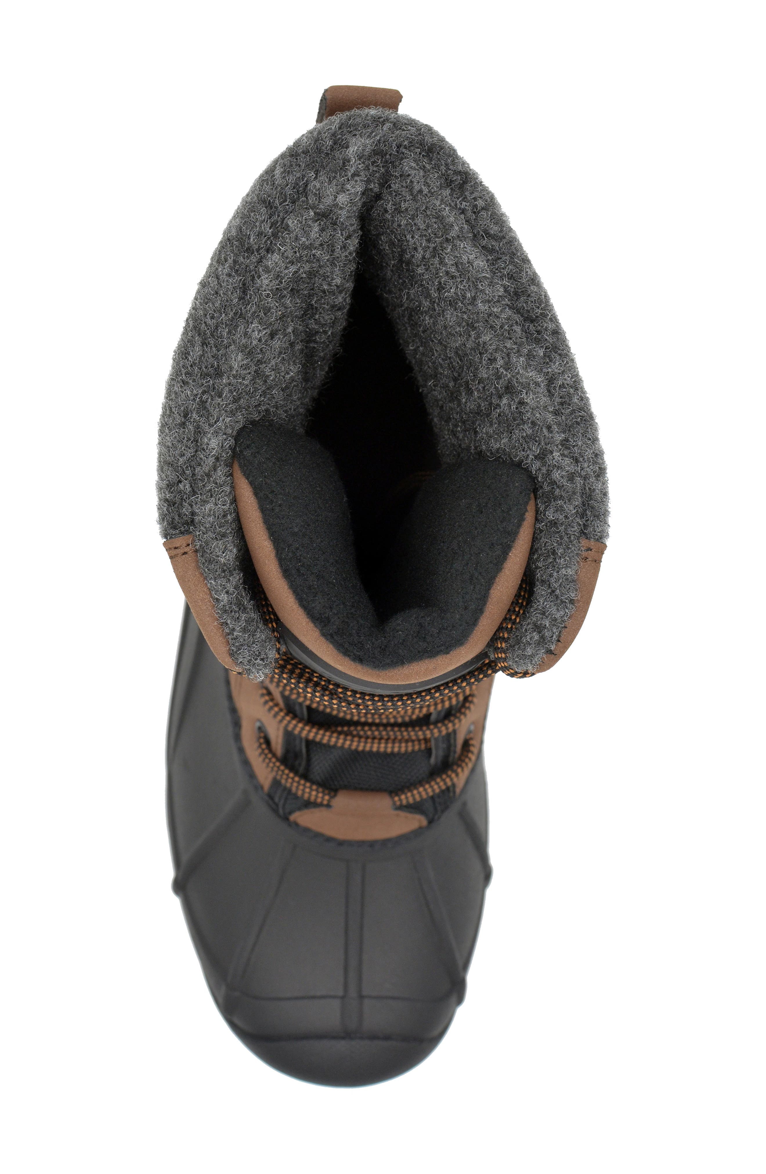 Tasco Snow Boot, Alternate, color, BROWN