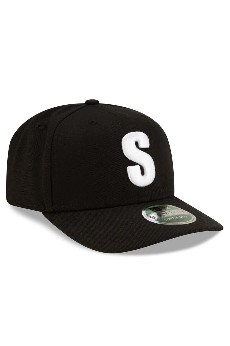 Men's New Era Navy Seattle Mariners Authentic Collection 9SEVENTY Adjustable Hat, Alternate, color, Black