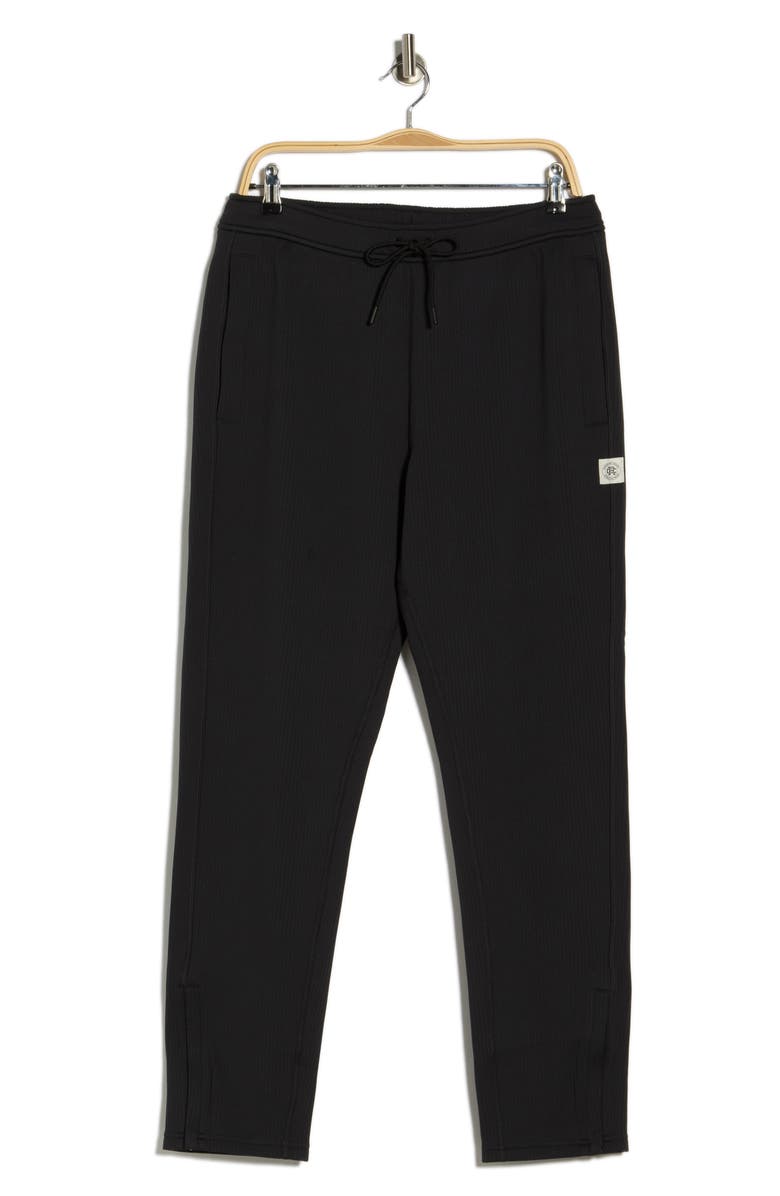 Reigning Champ Rally Slim Fit Double Knit Joggers, Main, color, Black