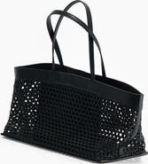 H&M Lattice-weave Shopper