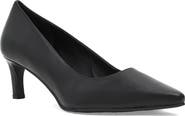 Aquatalia Chloe Waterproof Kitten Heel Pump